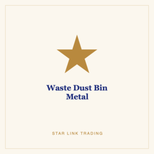 Waste Dust Bin Metal